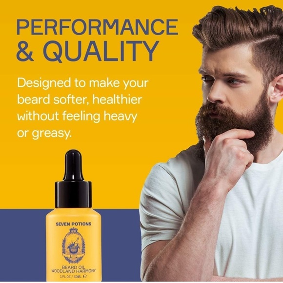 Seven Potions Woodland Harmony Beard Oil 1oz - Picture 5 of 6